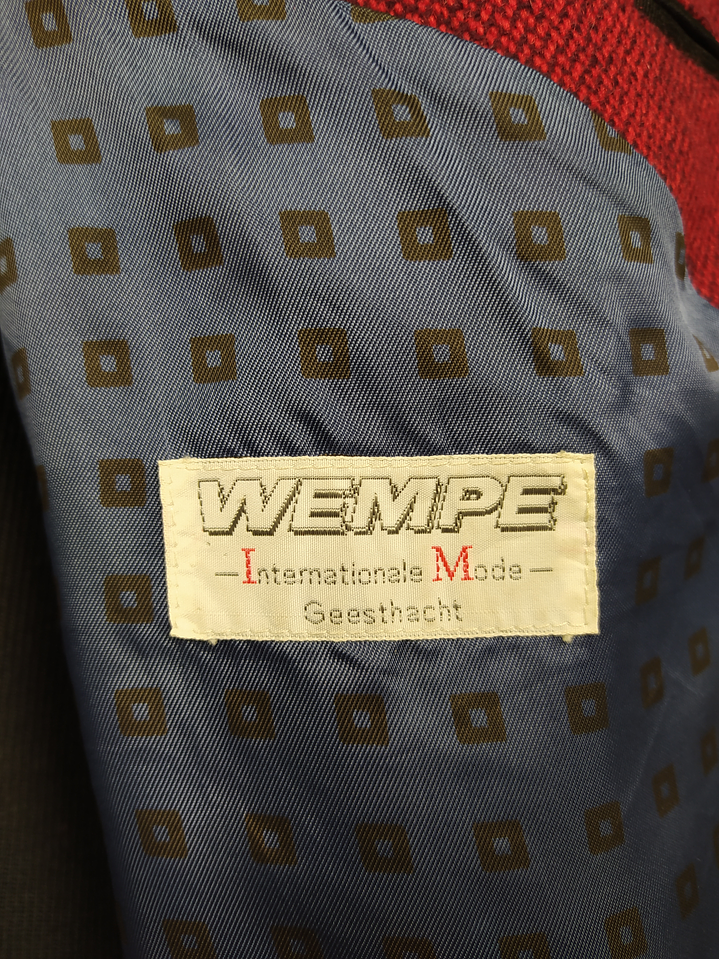 Chaqueta pura lana Hugo Boss Easy Line Wempe Internacional Mode Blazer Talla 2XL 6