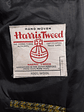 HARRIS TWEED HANDWOVEN ORB CERTIFICATE – Houndstooth Clásico Outer Hebrides – Talla XL – Pieza de Colección 90s - Miniatura 7