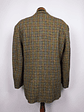 HARRIS TWEED HANDWOVEN ORB CERTIFICATE – Houndstooth Clásico Outer Hebrides – Talla XL – Pieza de Colección 90s - Miniatura 5