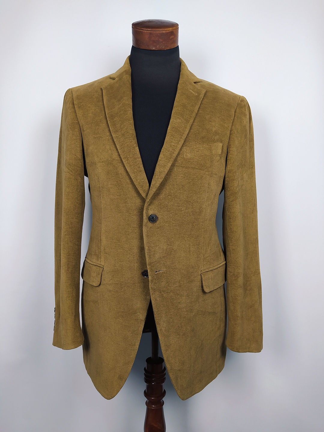 Chaqueta lana virgen algodón Blazer Strellson TALLA M LB05 1