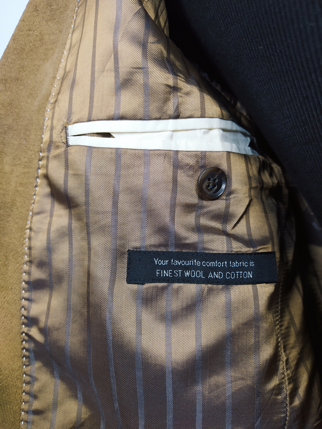 Chaqueta lana virgen algodón Blazer Strellson TALLA M LB05 5