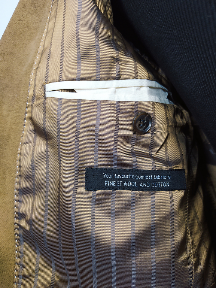 Chaqueta lana virgen algodón Blazer Strellson TALLA M LB05 5