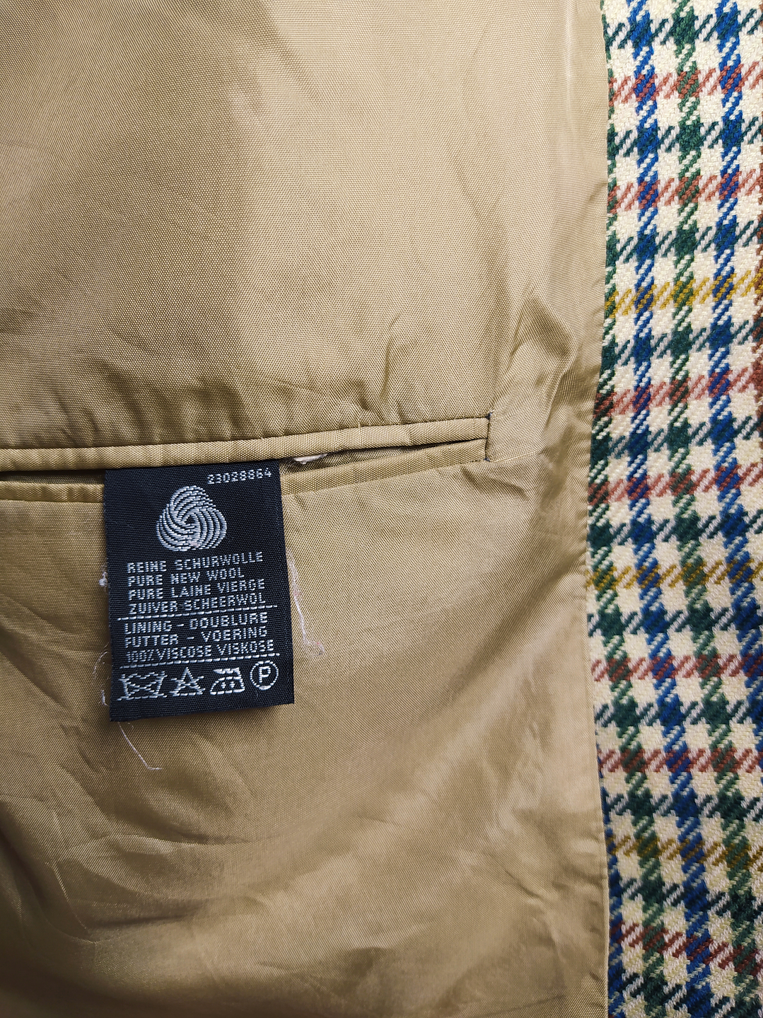 Chaqueta pura lana virgen Studio Milano Penndorf Collection TALLA 2XL LB04 5