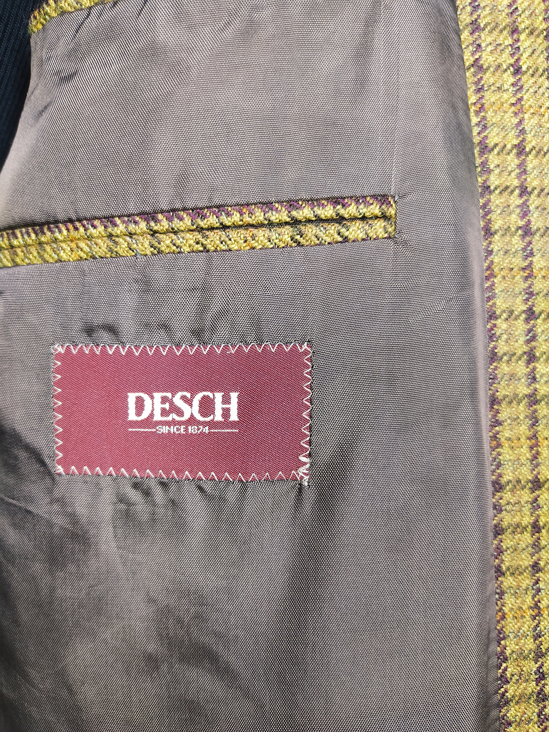 Chaqueta DESCH lana virgen blazer TALLA M 6