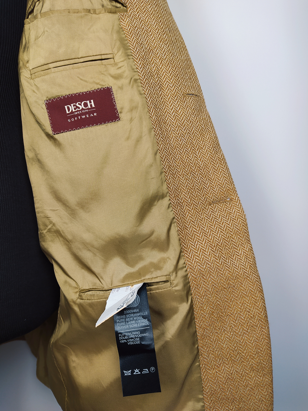 Chaqueta pura lana virgen Blazer DESCH 1874  5