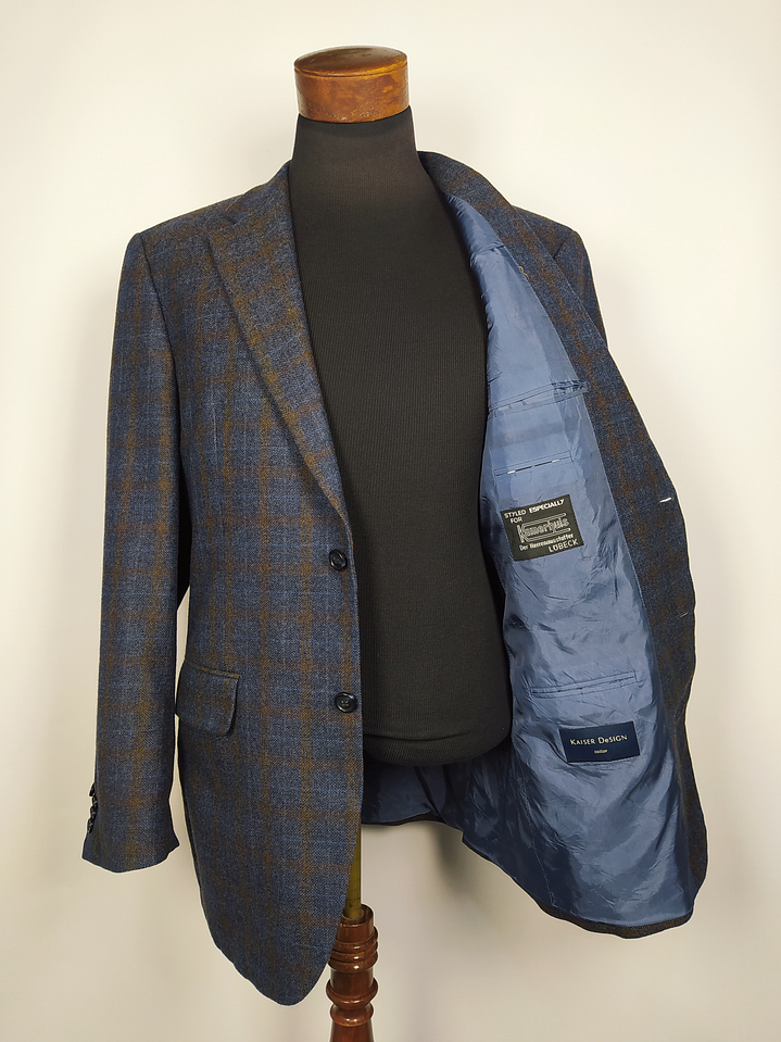 Chaqueta pura lana virgen Kaiser Design Tailor Talla L Sastrería premium de lujo 2