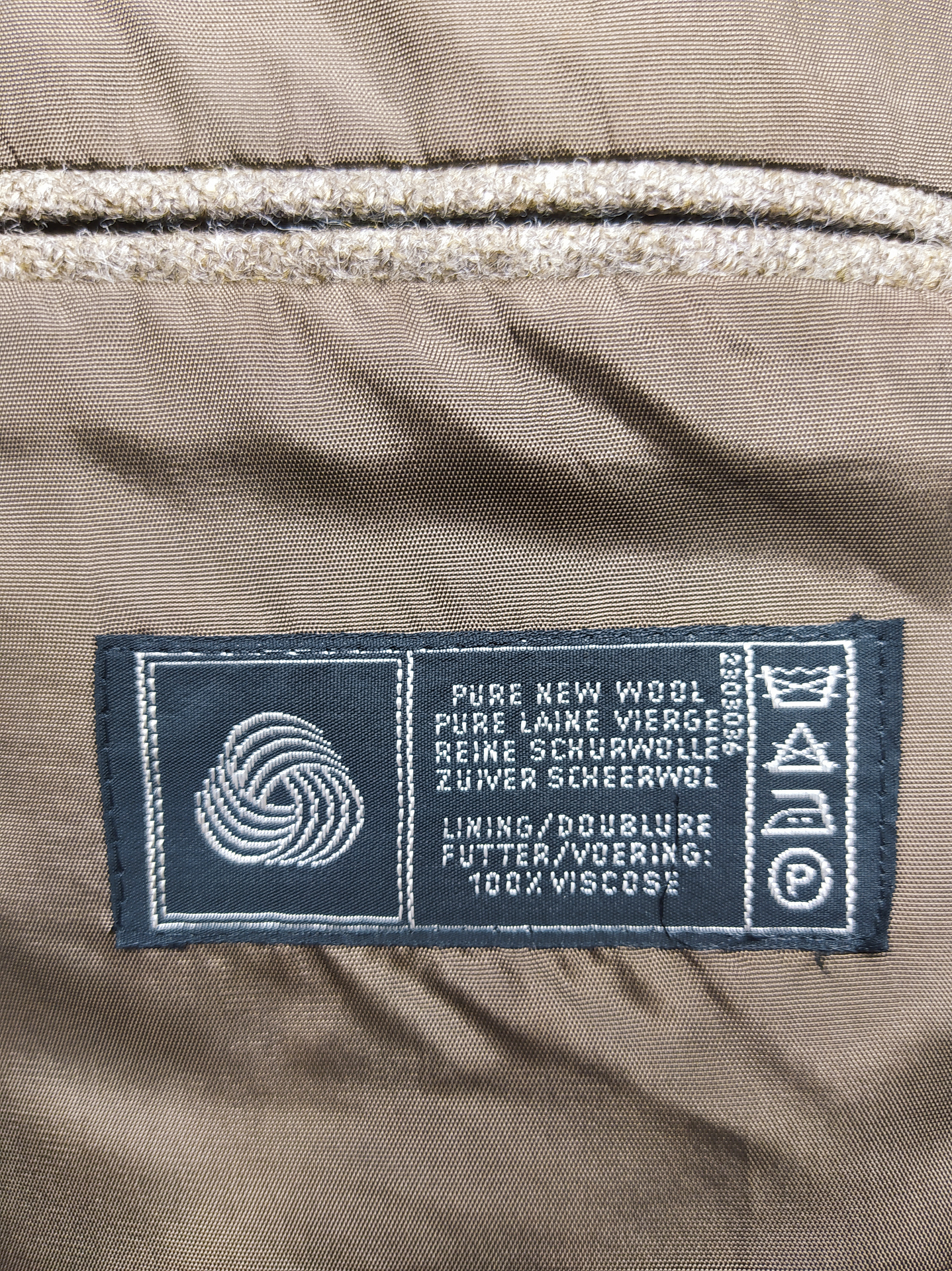 Blazer Westbury 100% lana virgen café — Talla M (Sastrería Inglesa Vintage) 7