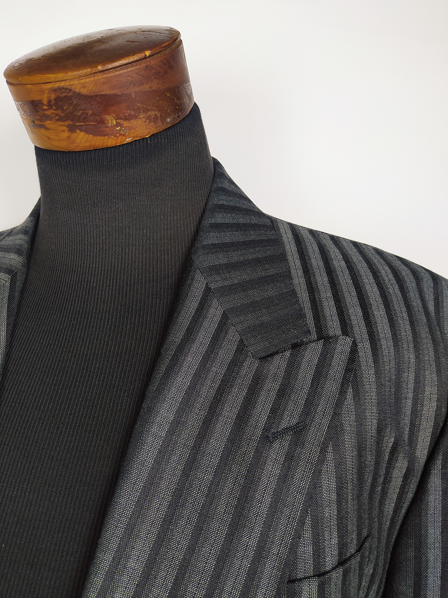 Blazer Roy Robson – Raya diplomática plomo negro – Talla LXL 3