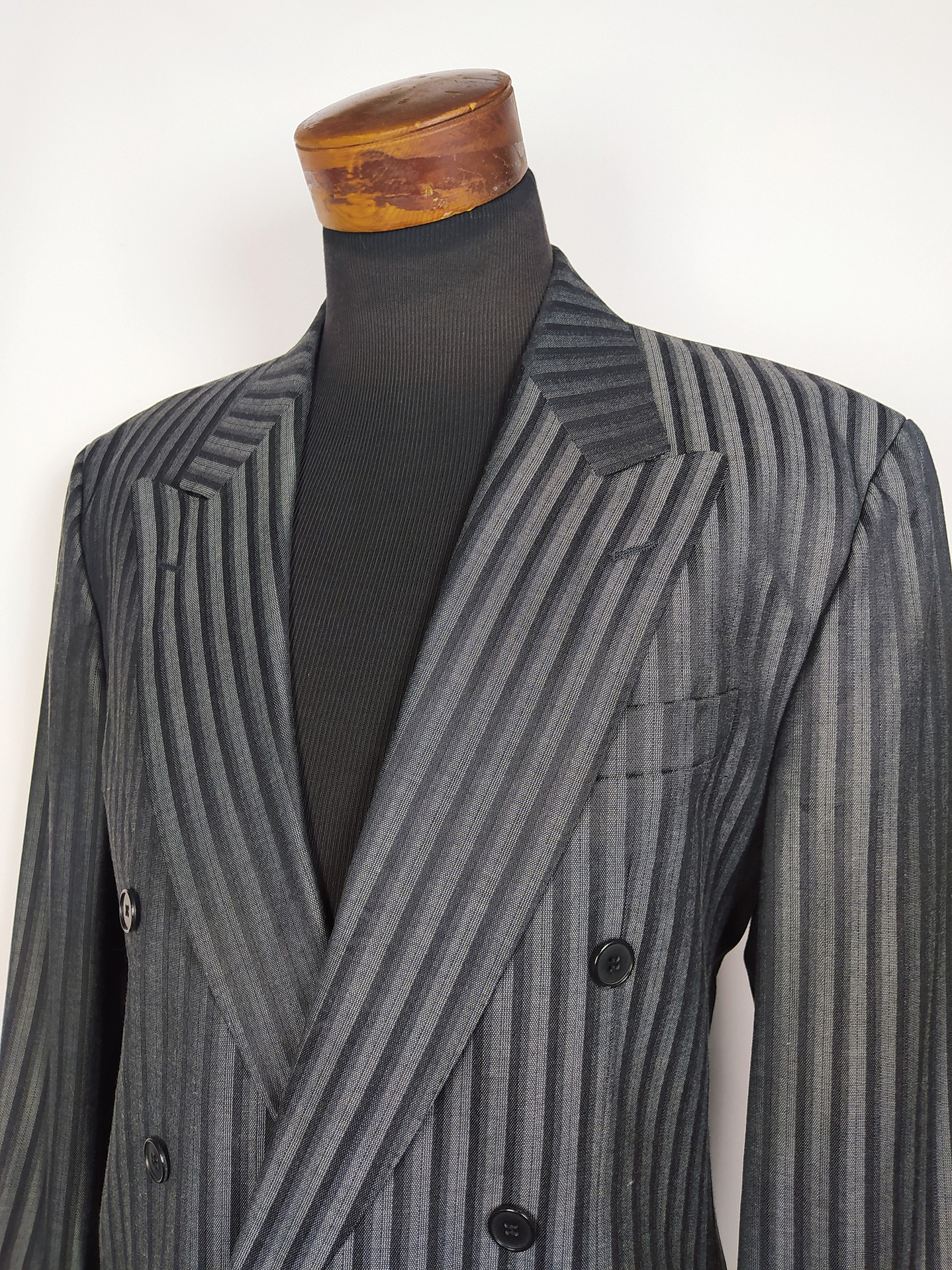 Blazer Roy Robson – Raya diplomática plomo negro – Talla LXL 4