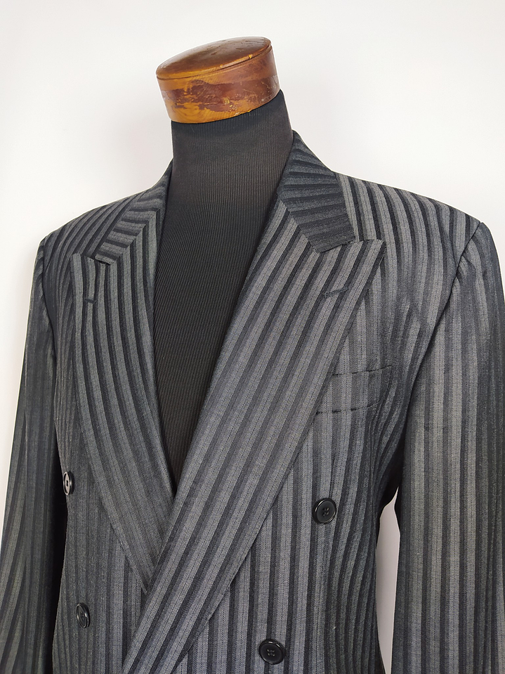 Blazer Roy Robson – Raya diplomática plomo negro – Talla LXL 4