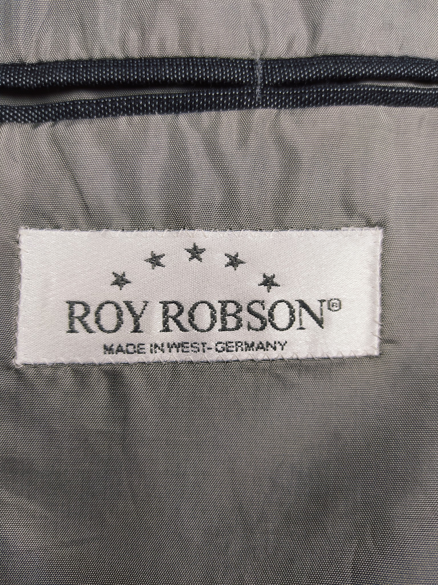 Blazer Roy Robson – Raya diplomática plomo negro – Talla LXL 8