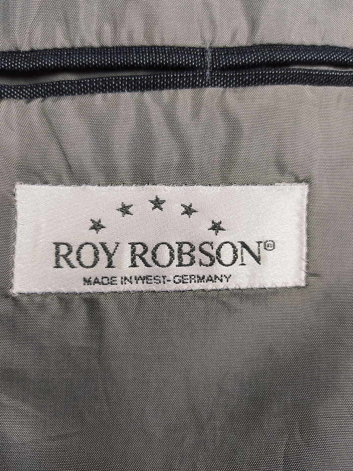 Blazer Roy Robson – Raya diplomática plomo negro – Talla LXL 8