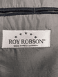 Blazer Roy Robson – Raya diplomática plomo negro – Talla LXL - Miniatura 8