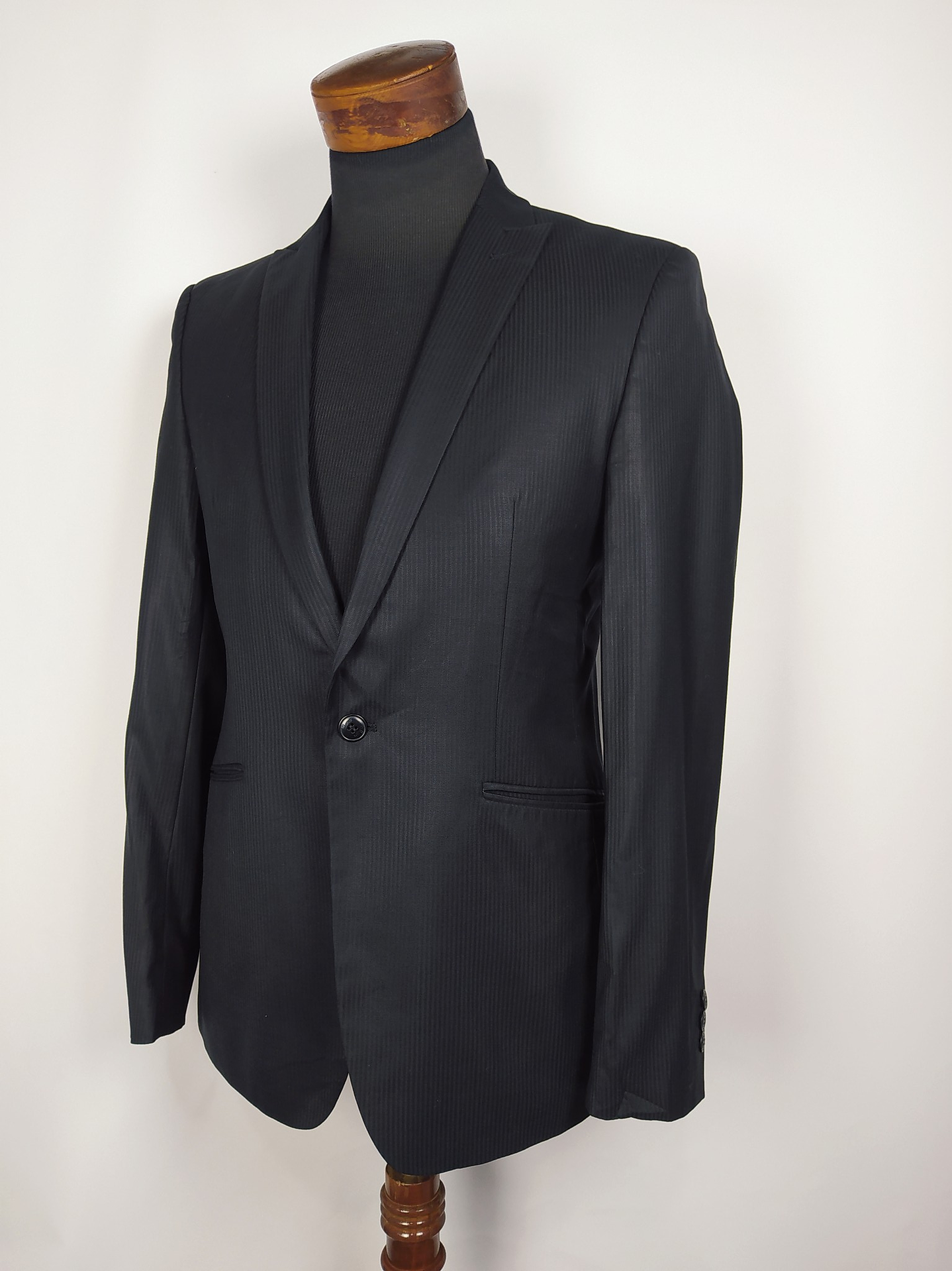 Blazer Zara – Rayas moderno slim – Talla S 4