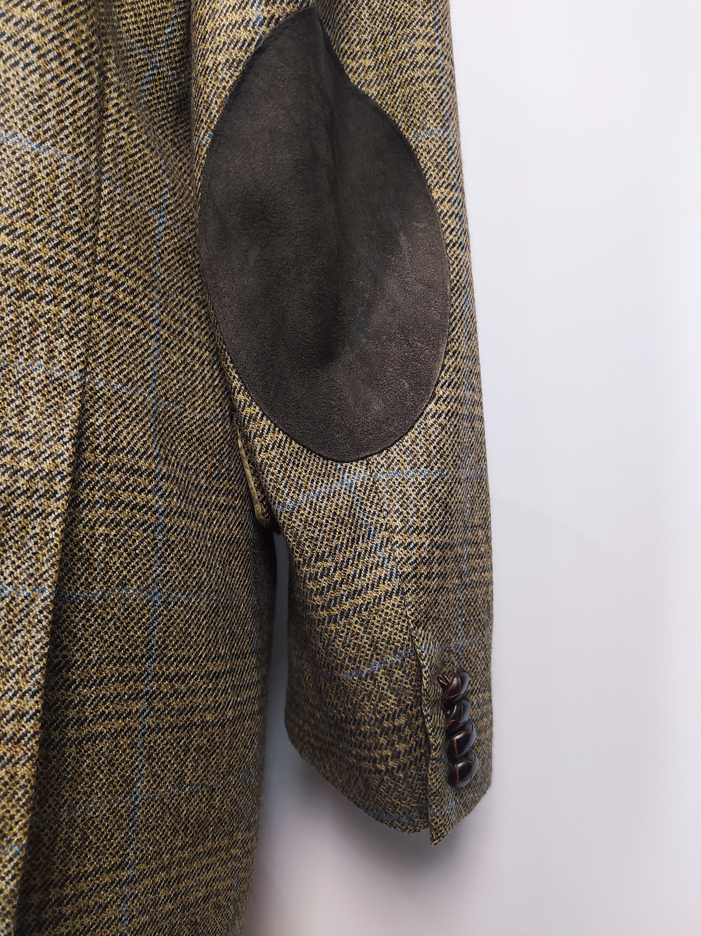 Blazer Roy Robson – Café con botones cuero – Talla L 9