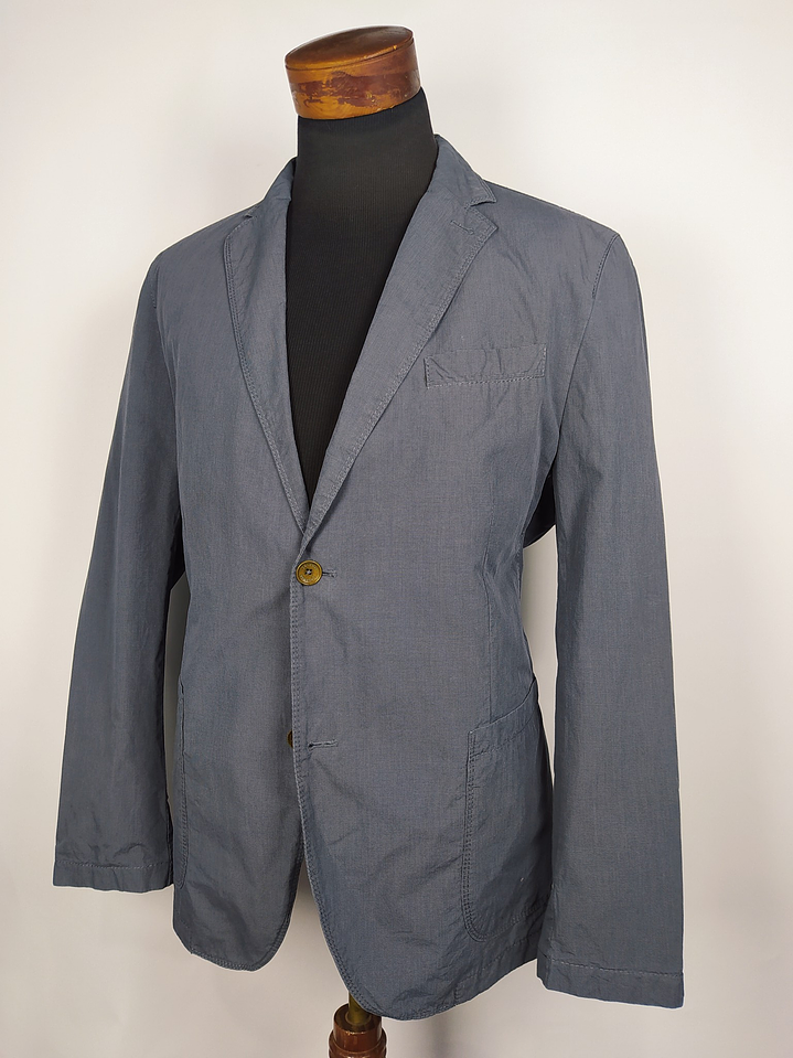 Blazer Calamar – Algodón ligero plomo – Talla M 3