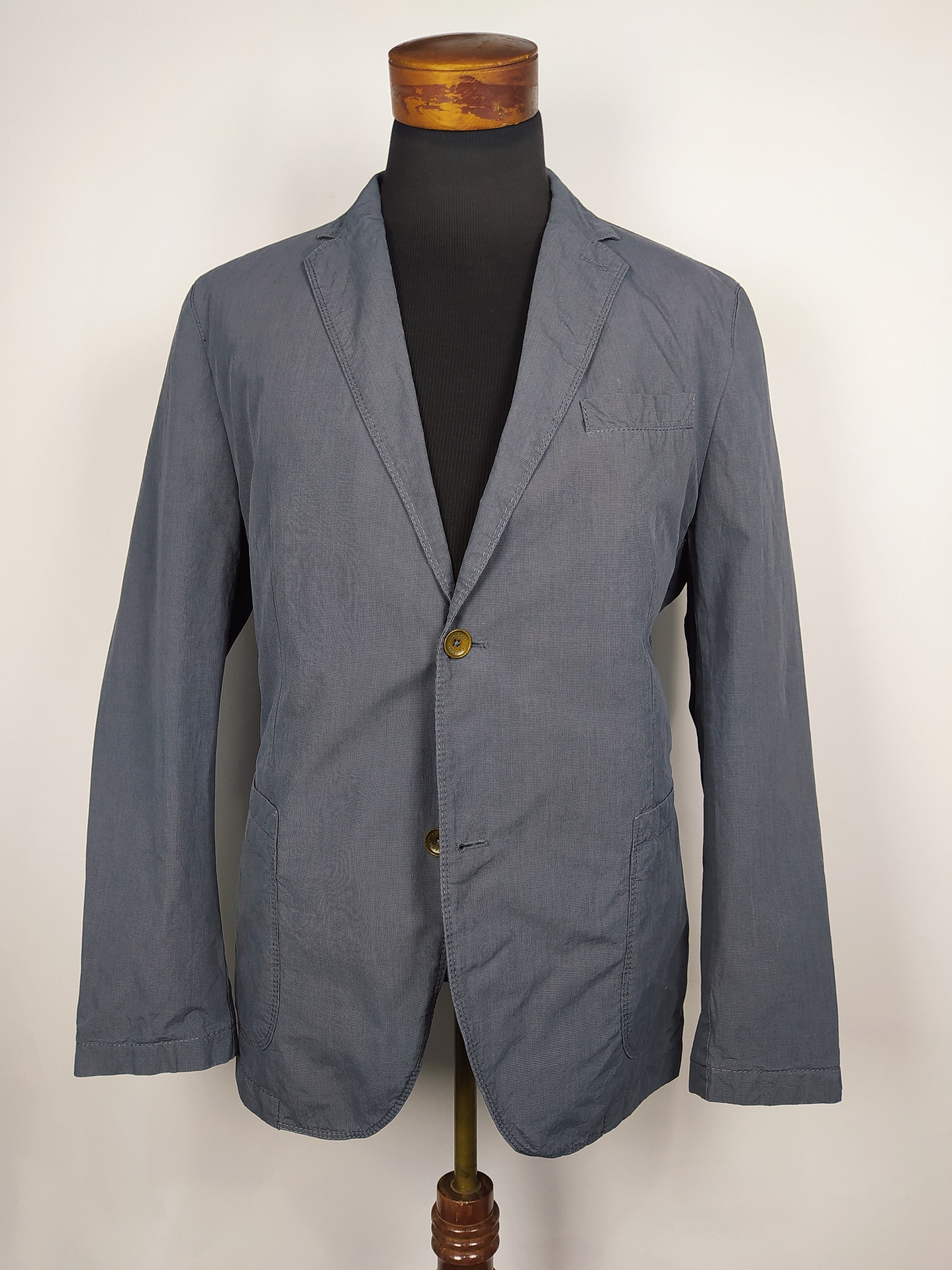 Blazer Calamar – Algodón ligero plomo – Talla M 5