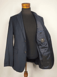 Blazer Hugo Boss – Rayas negro y azul – Talla M - Miniatura 3
