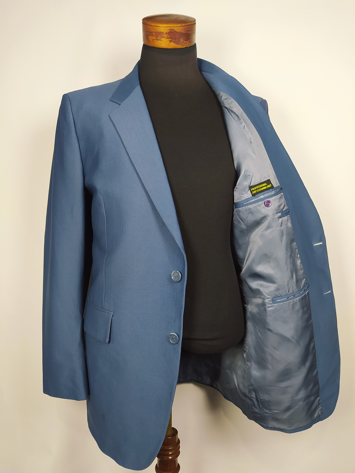 Blazer English Tailors – Celeste elegante – Talla ML 5