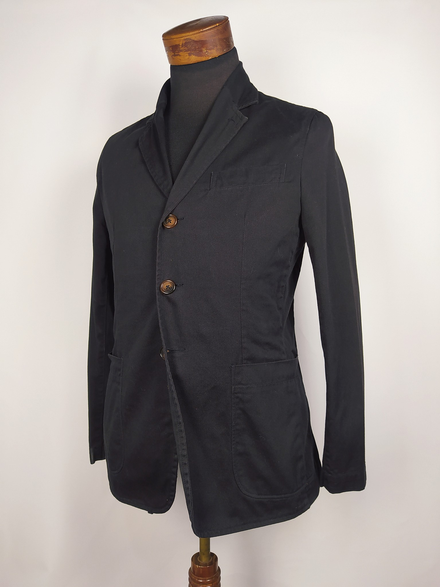Blazer Universal Works – Negro algodón – Talla S 1