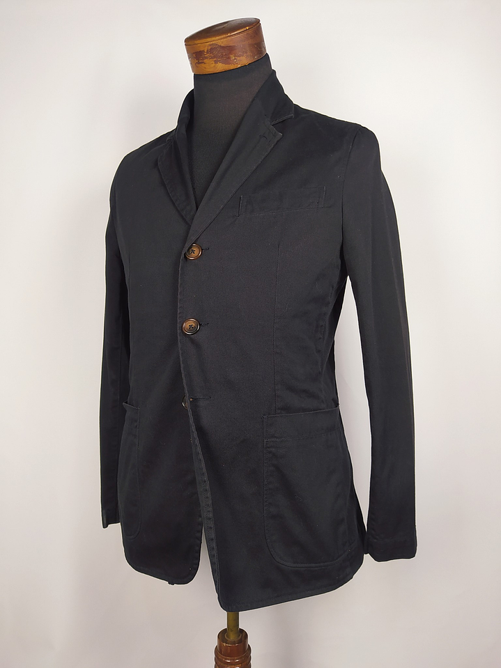 Blazer Universal Works – Negro algodón – Talla S 1