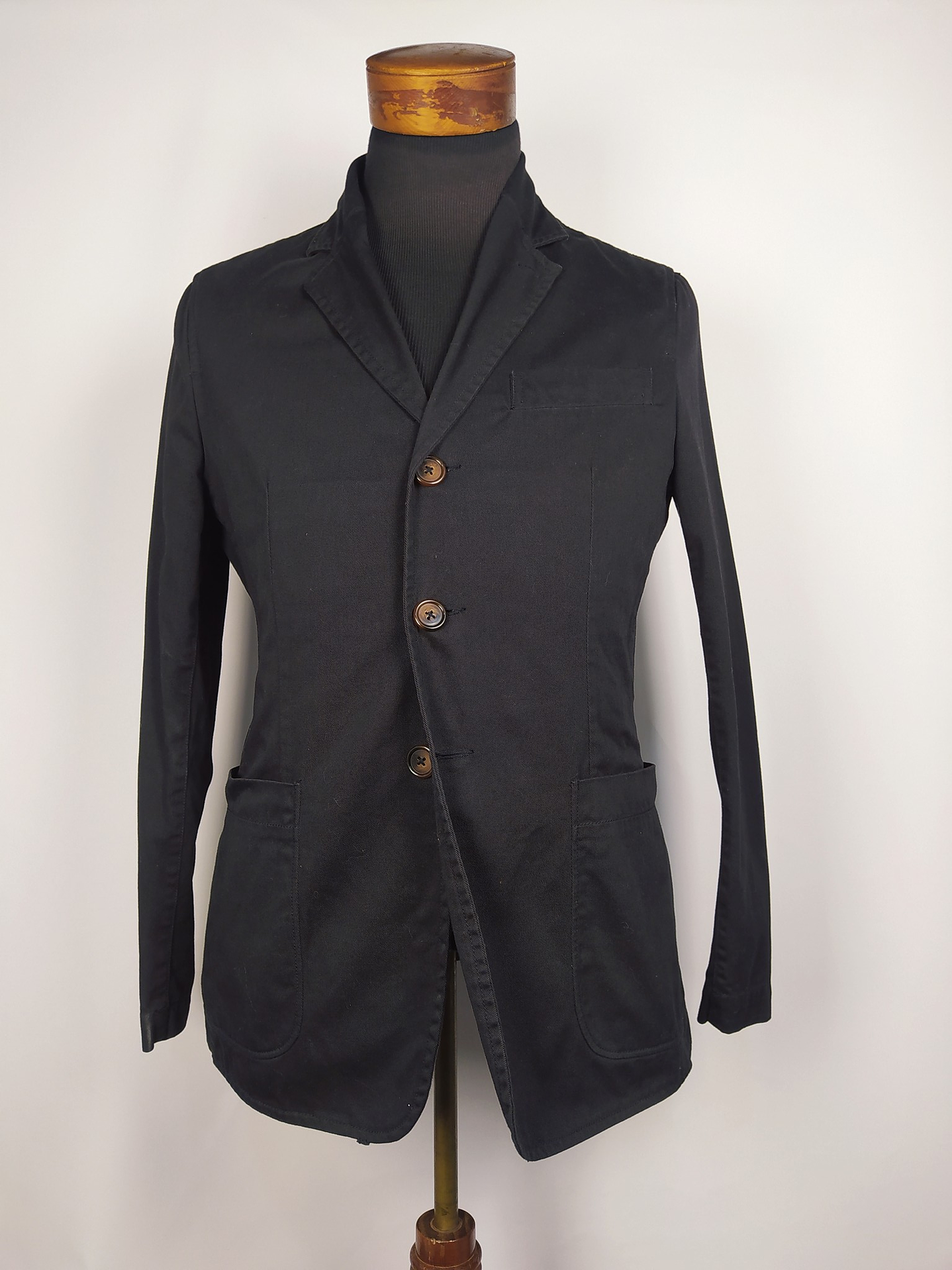 Blazer Universal Works – Negro algodón – Talla S 2