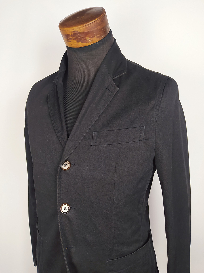 Blazer Universal Works – Negro algodón – Talla S 5
