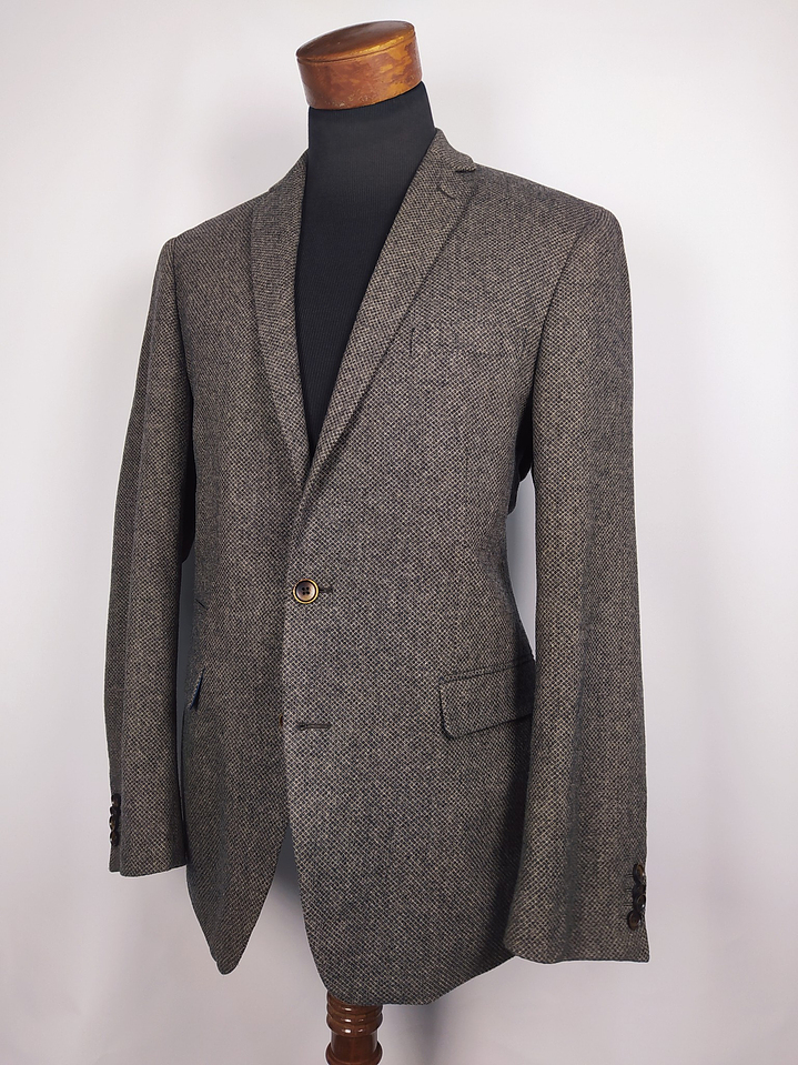 Blazer Thomas Goodwin – Café lana virgen – Talla ML 1