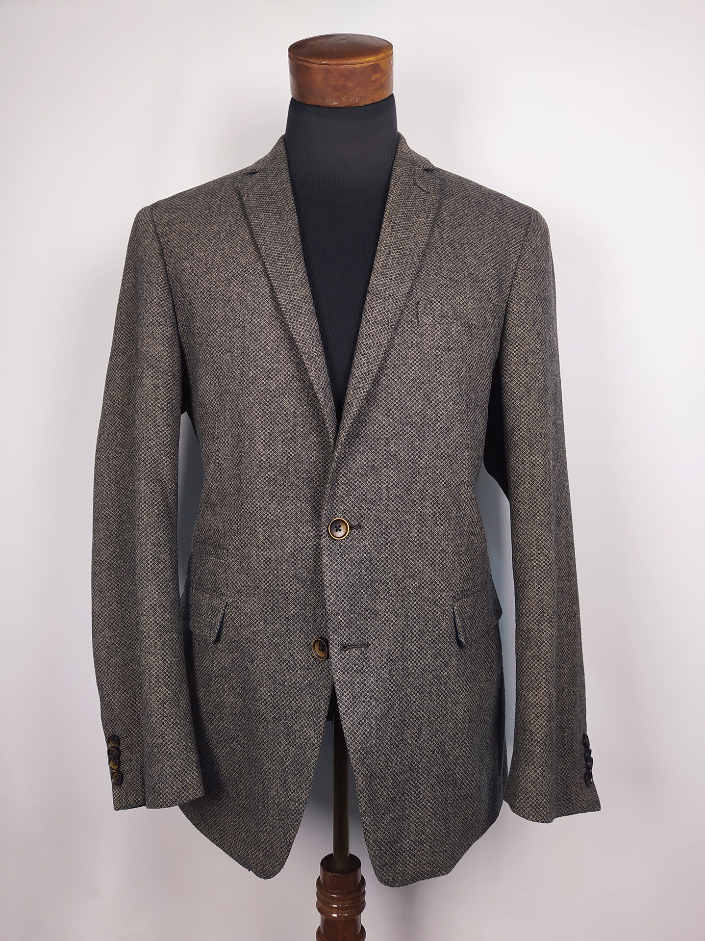 Blazer Thomas Goodwin – Café lana virgen – Talla ML 4