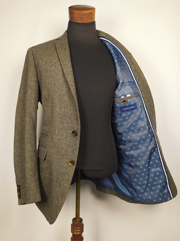 Blazer Thomas Goodwin – Café lana virgen – Talla ML 5