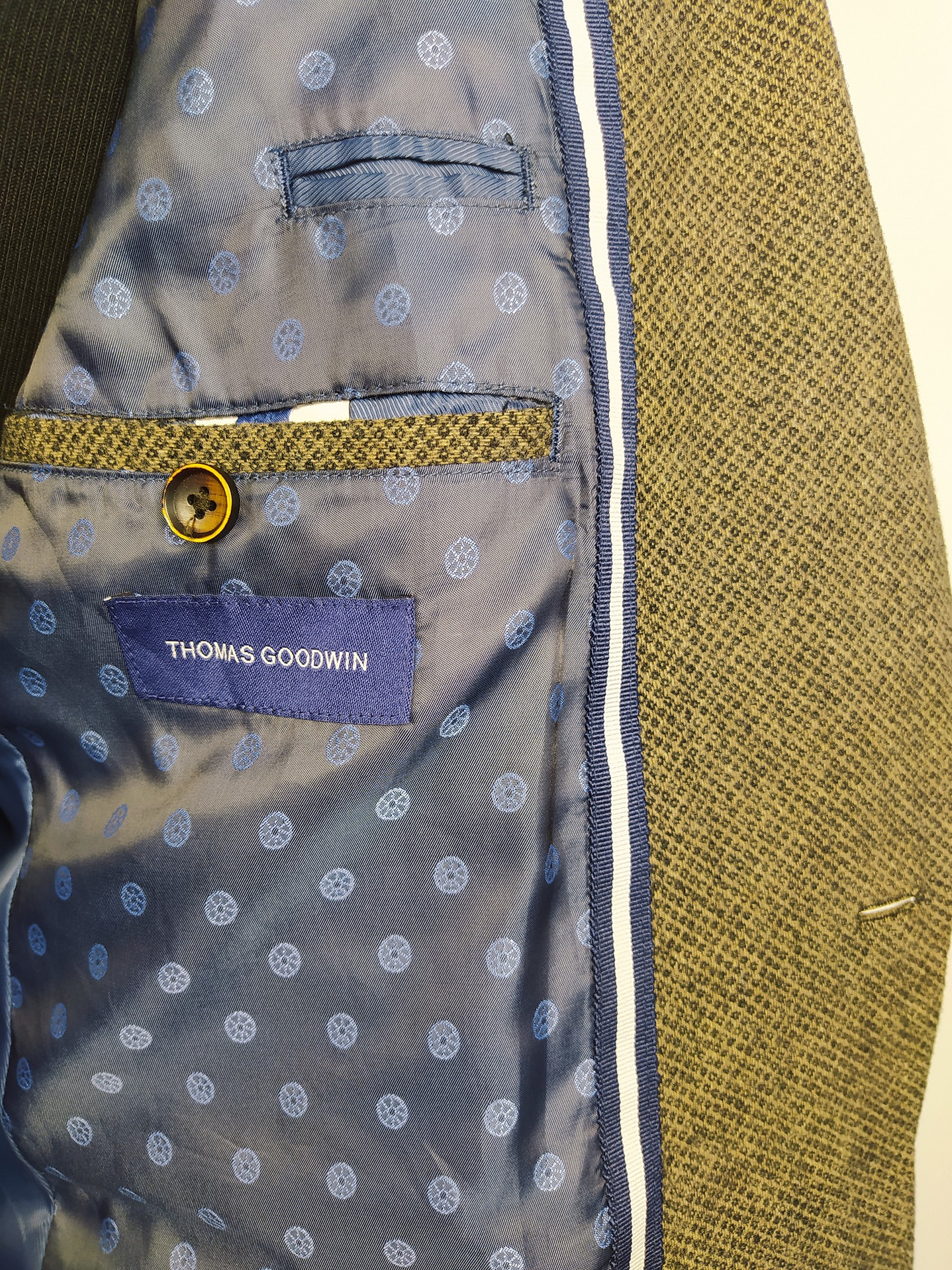 Blazer Thomas Goodwin – Café lana virgen – Talla ML 7