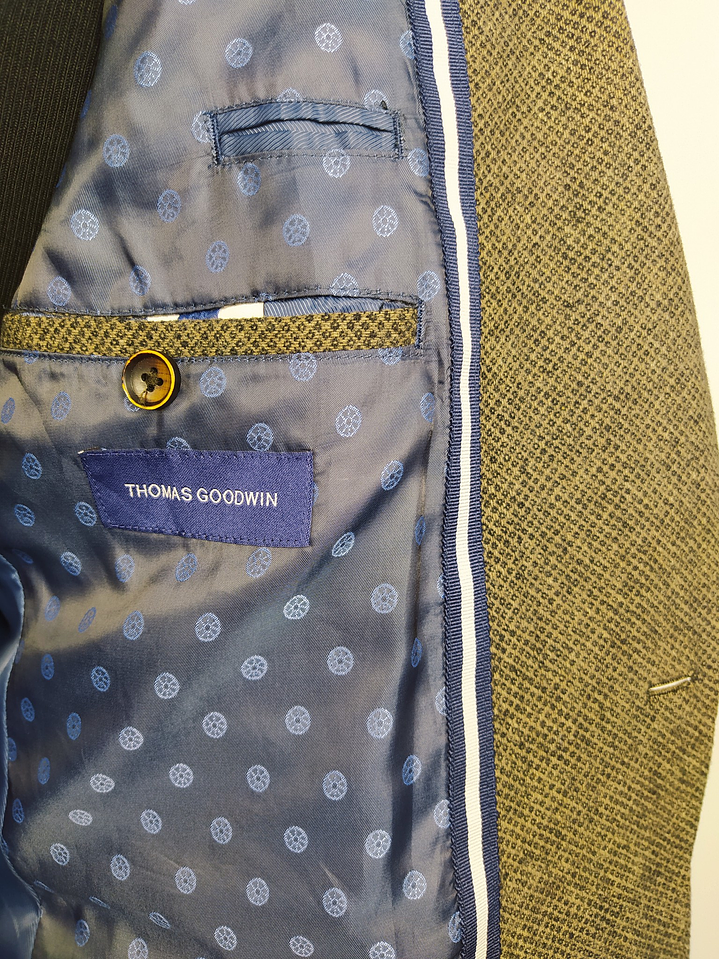 Blazer Thomas Goodwin – Café lana virgen – Talla ML 7