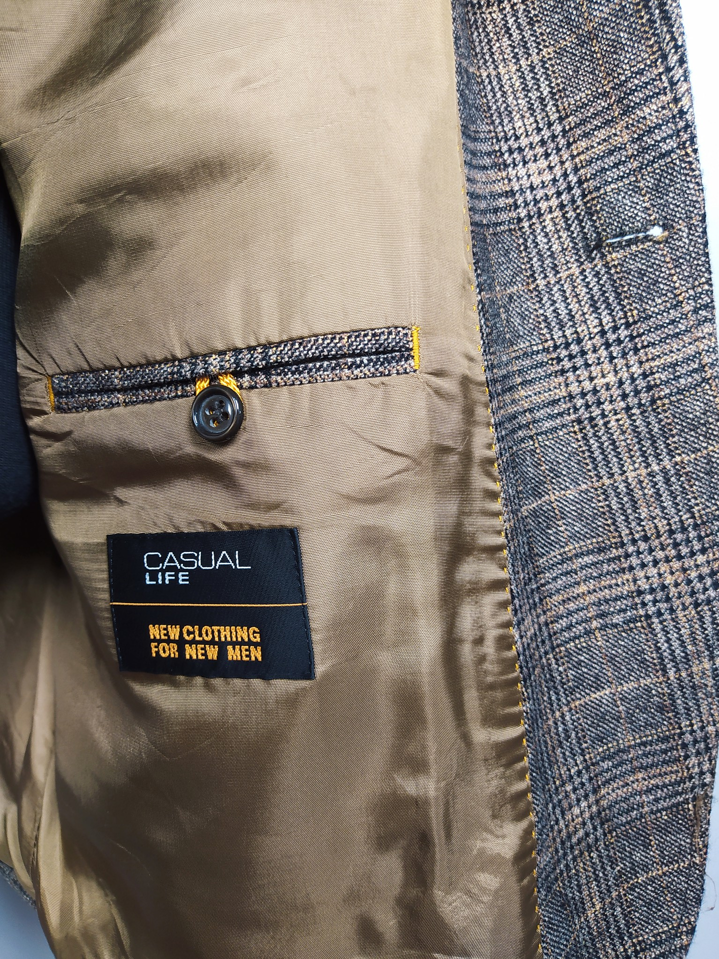 Blazer Digel – Príncipe de Gales café – Talla L 6