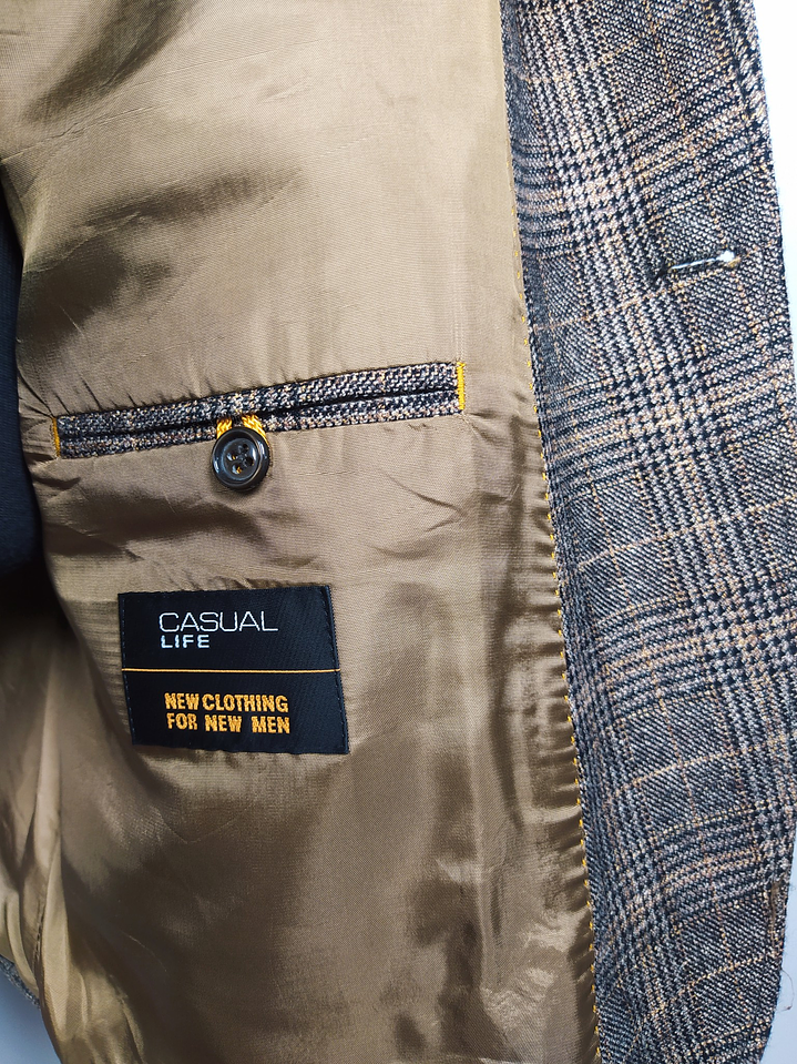 Blazer Digel – Príncipe de Gales café – Talla L 6