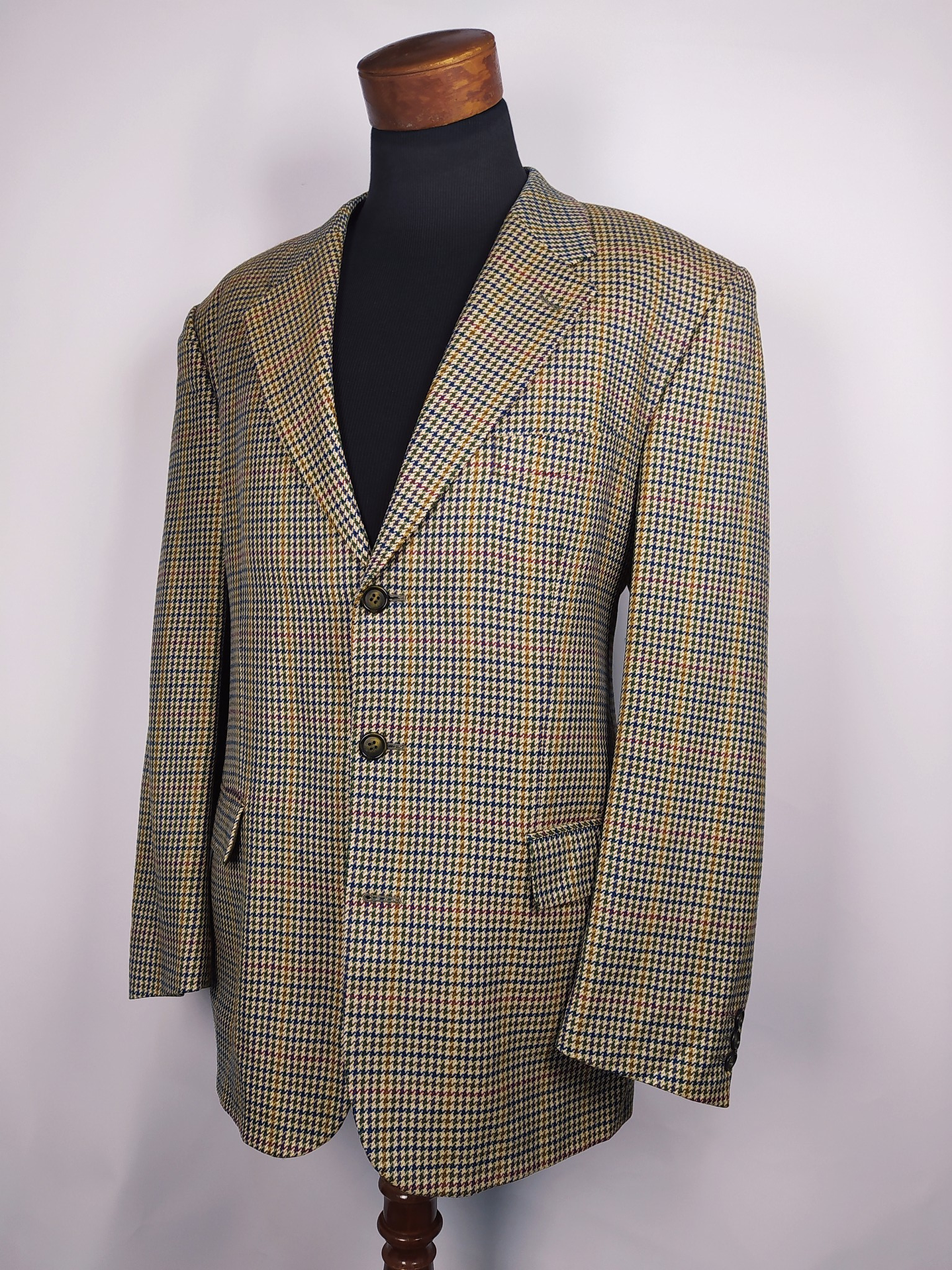 Blazer Franco Callegari – Pata de gallo lana virgen – Talla LXL 1