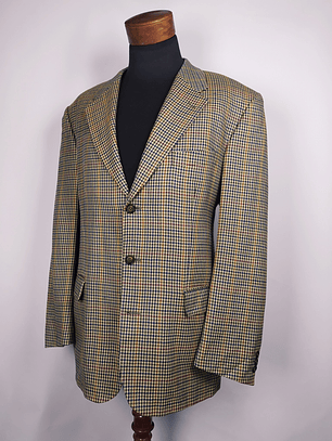 Blazer Franco Callegari – Pata de gallo lana virgen – Talla LXL