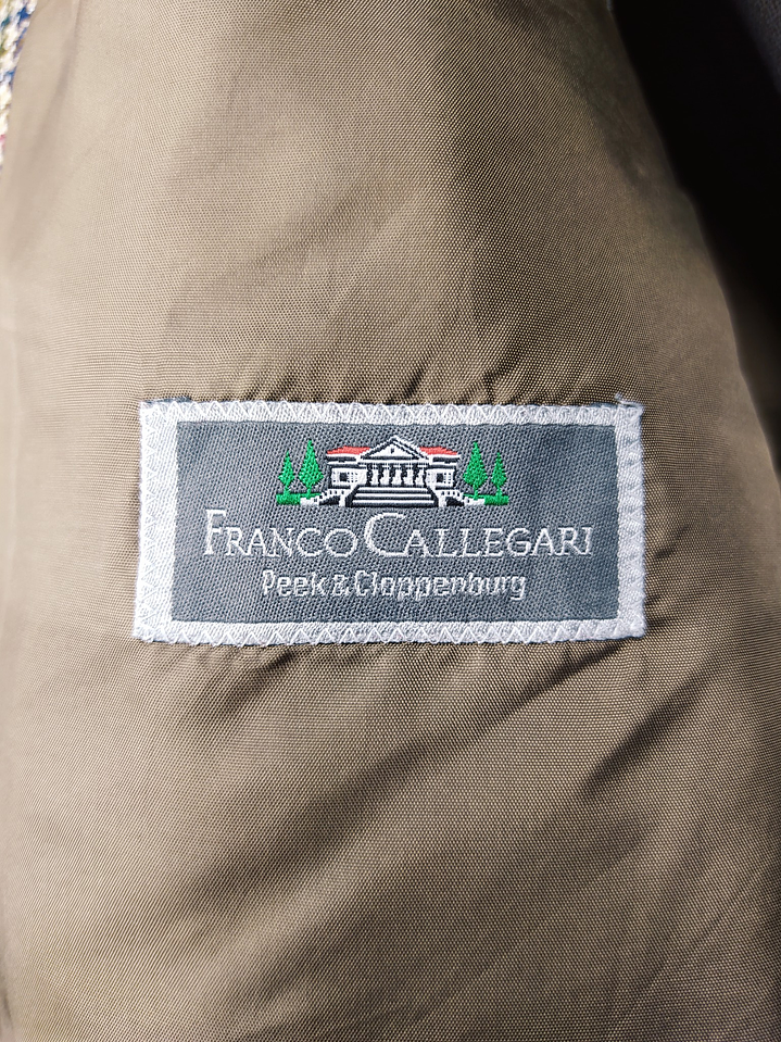 Blazer Franco Callegari – Pata de gallo lana virgen – Talla LXL 7