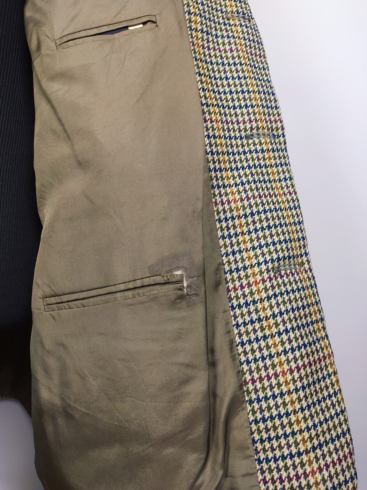 Blazer Franco Callegari – Pata de gallo lana virgen – Talla LXL 8