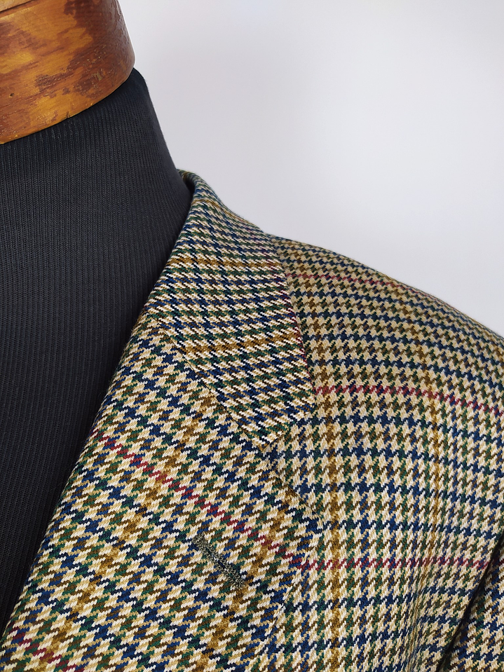 Blazer Franco Callegari – Pata de gallo lana virgen – Talla LXL 10