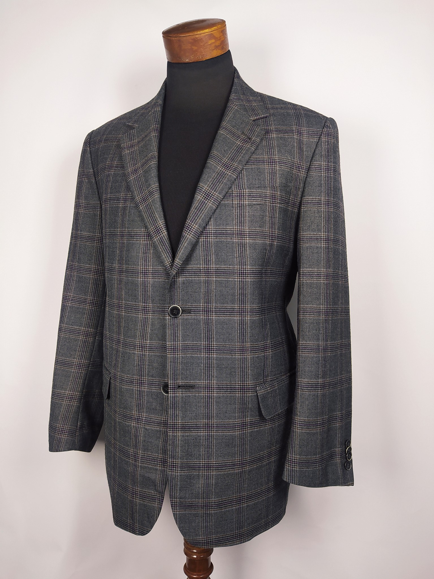 Blazer Walbusch – Plomo ventana moderno – Talla ML 2