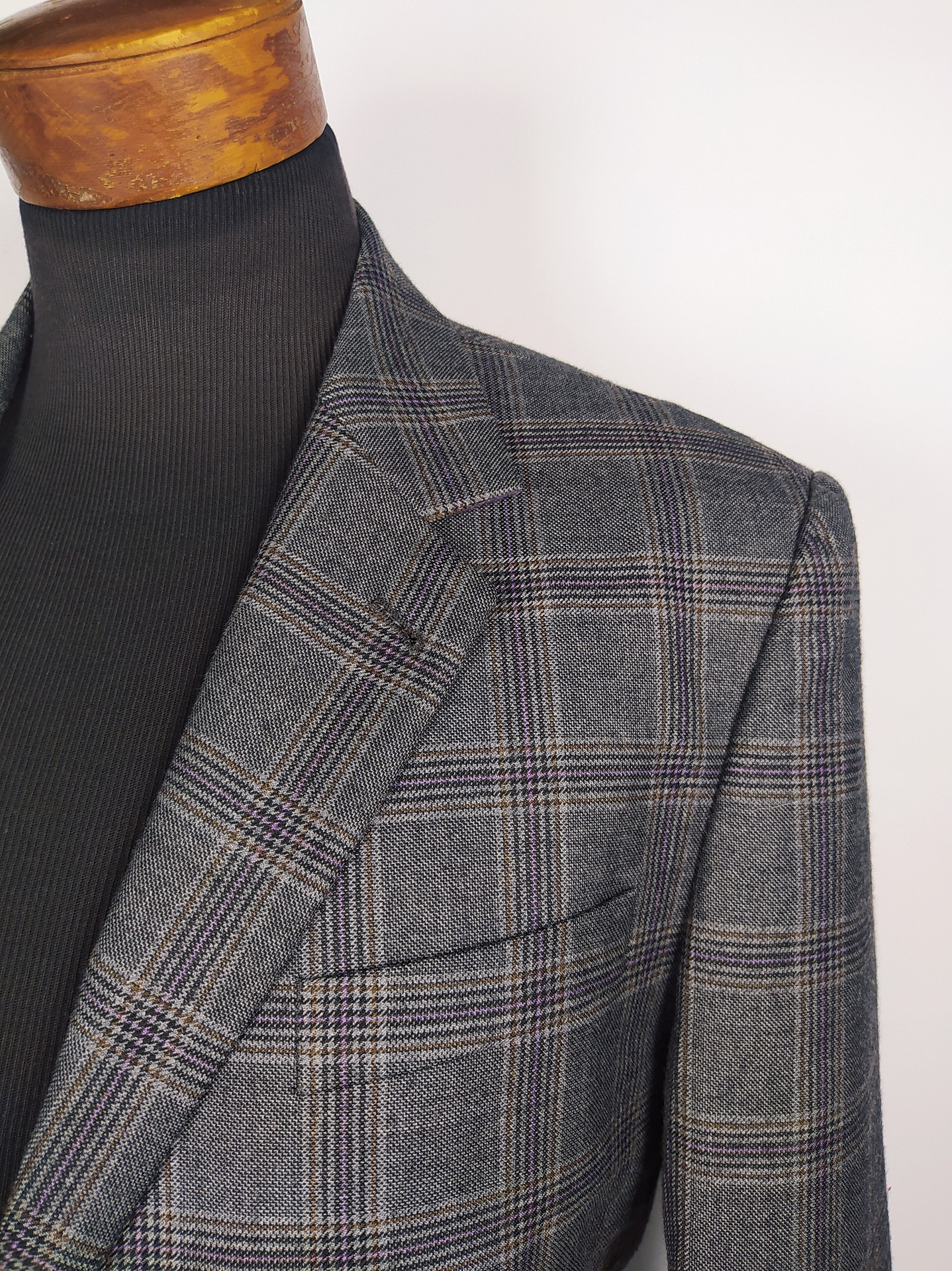 Blazer Walbusch – Plomo ventana moderno – Talla ML 5