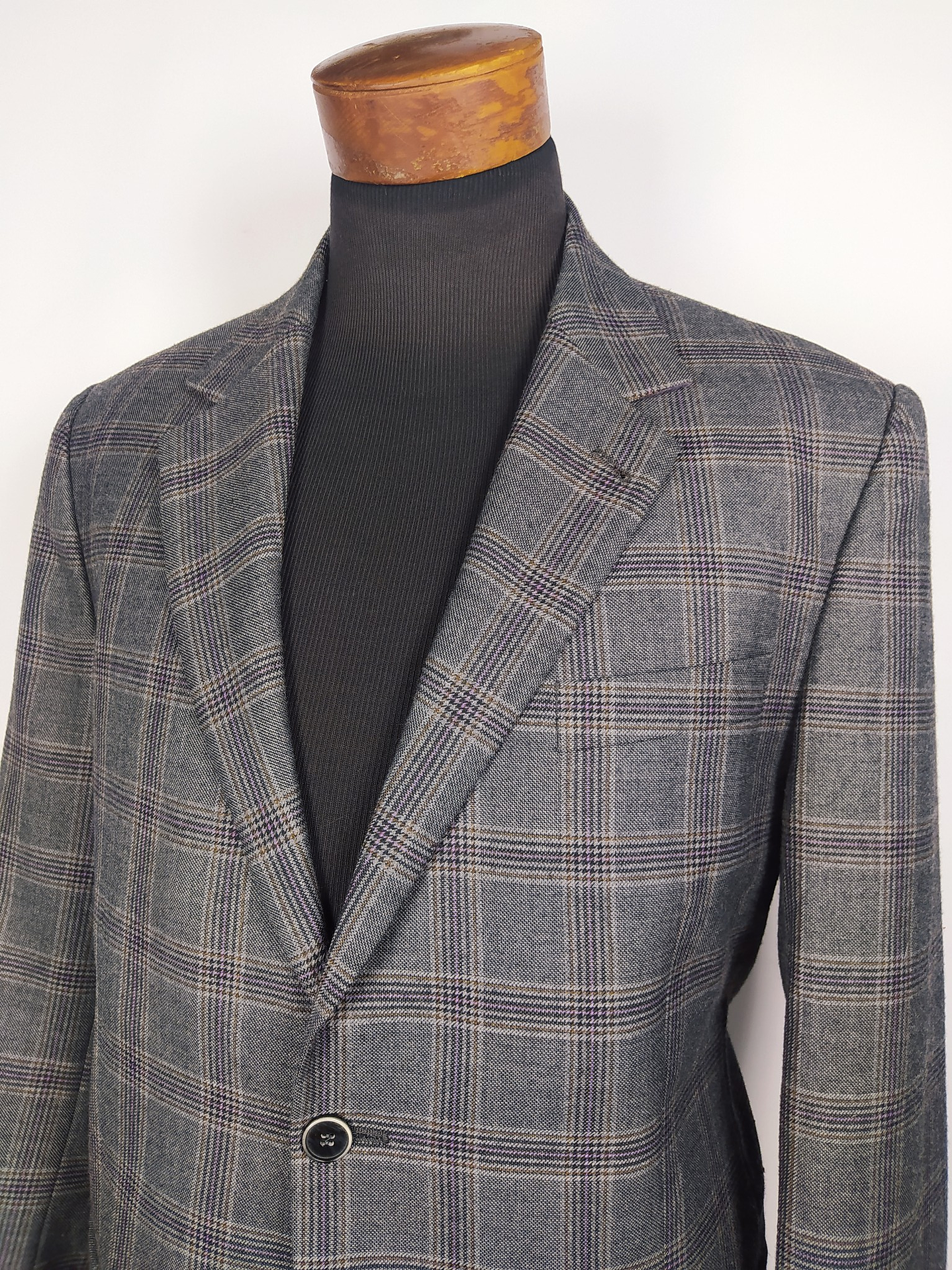 Blazer Walbusch – Plomo ventana moderno – Talla ML 6