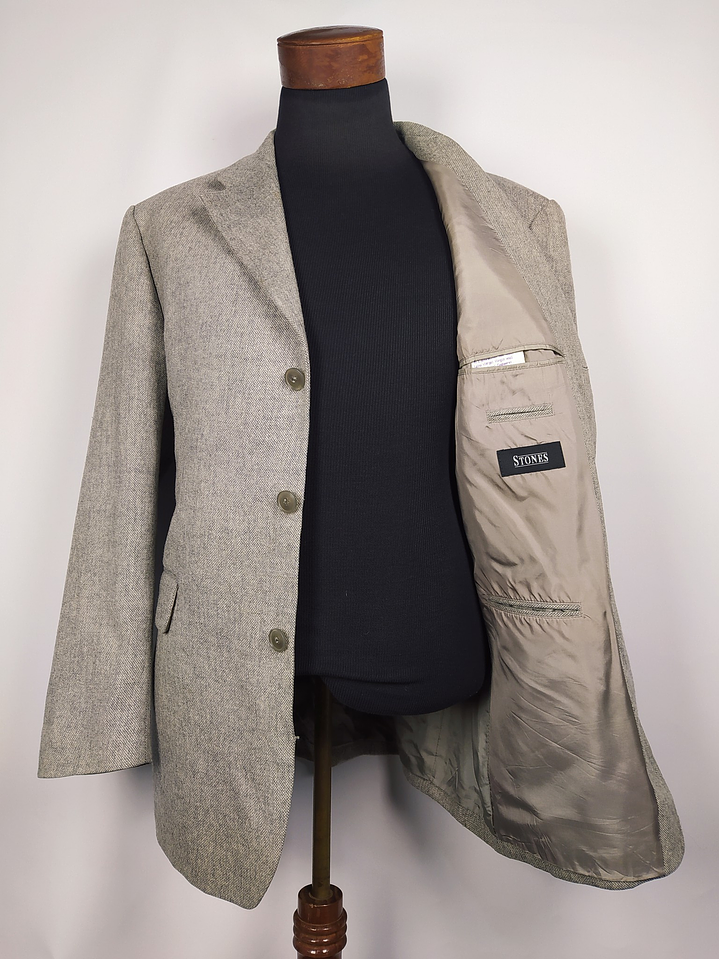 Blazer Stones – Gris cashmere – Talla LXL 4