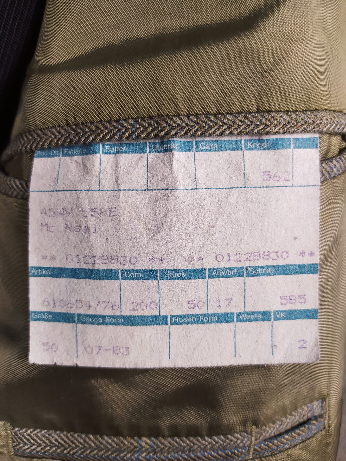 Blazer MC Neal – Beige espiga – Talla ML 2