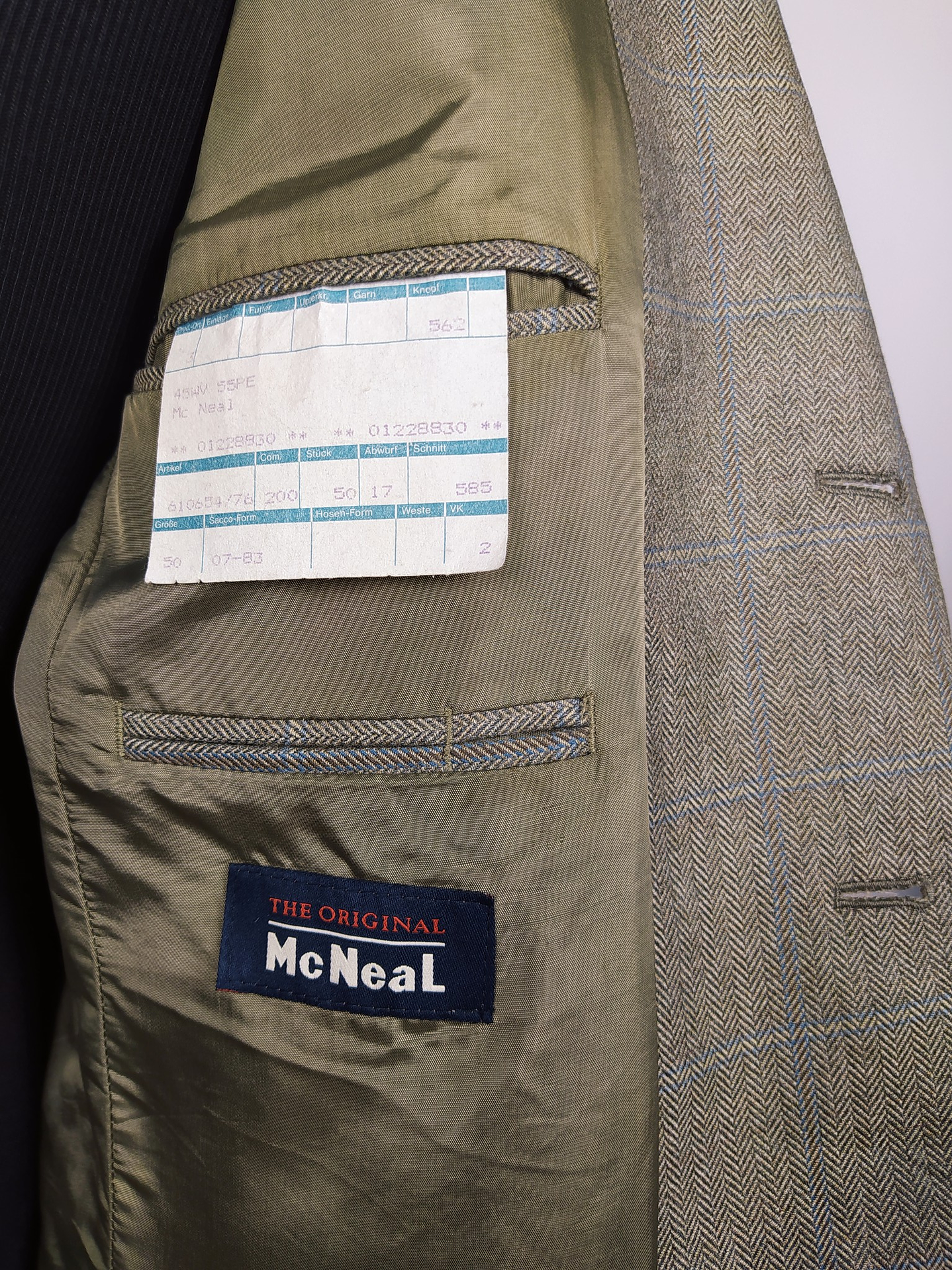 Blazer MC Neal – Beige espiga – Talla ML 4