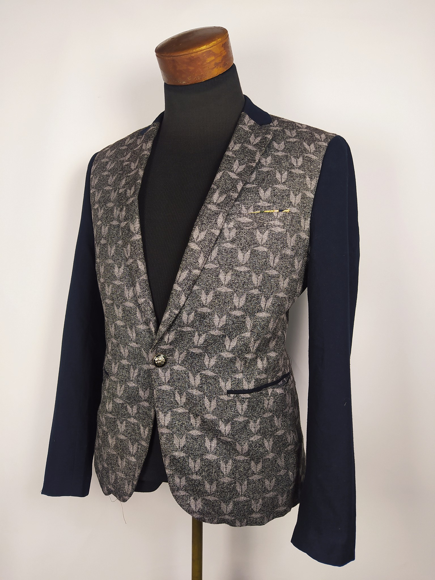 Blazer DIXX – Negro lana/poliéster – Talla S 2