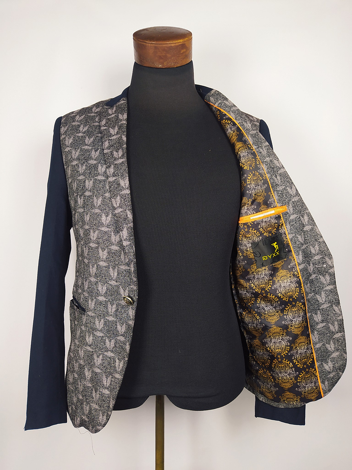 Blazer DIXX – Negro lana/poliéster – Talla S 3