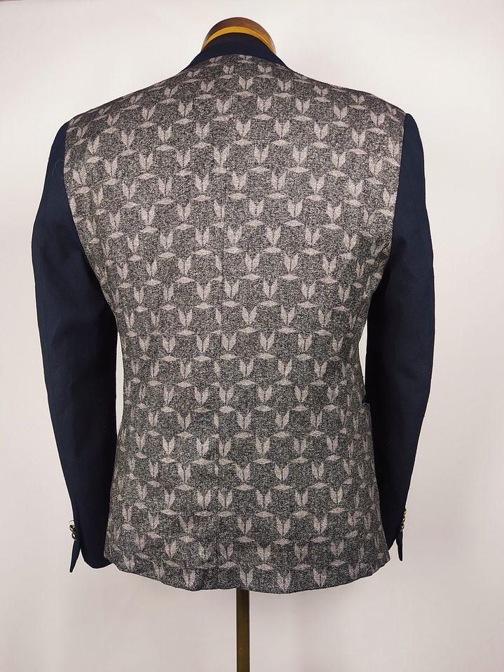 Blazer DIXX – Negro lana/poliéster – Talla S 6