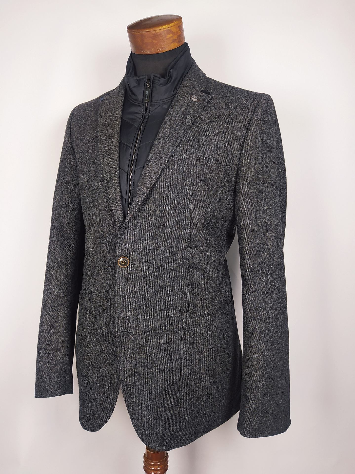 Blazer Club of Gents – Plomo pechera desmontable – Talla SM 1