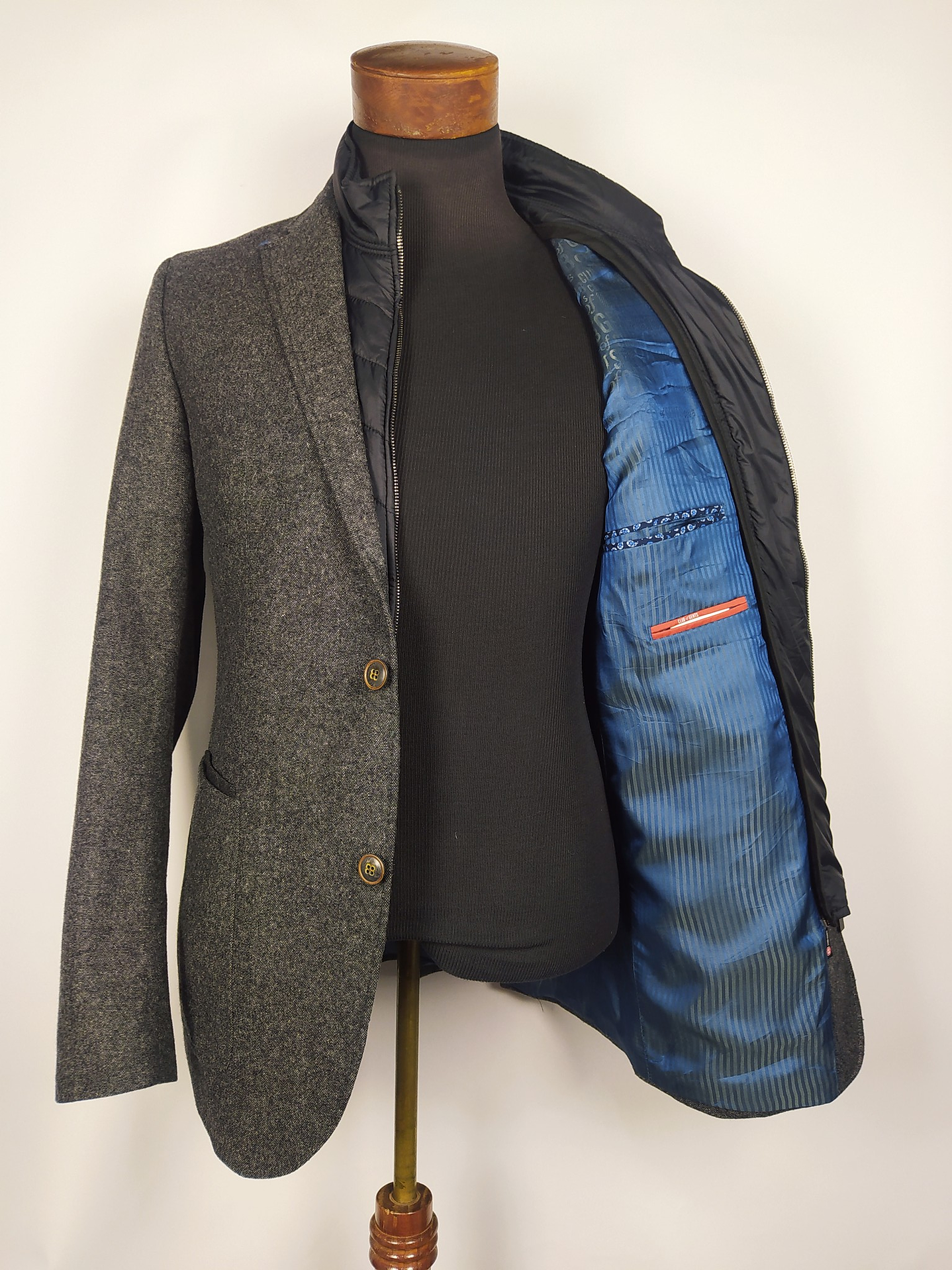 Blazer Club of Gents – Plomo pechera desmontable – Talla SM 2